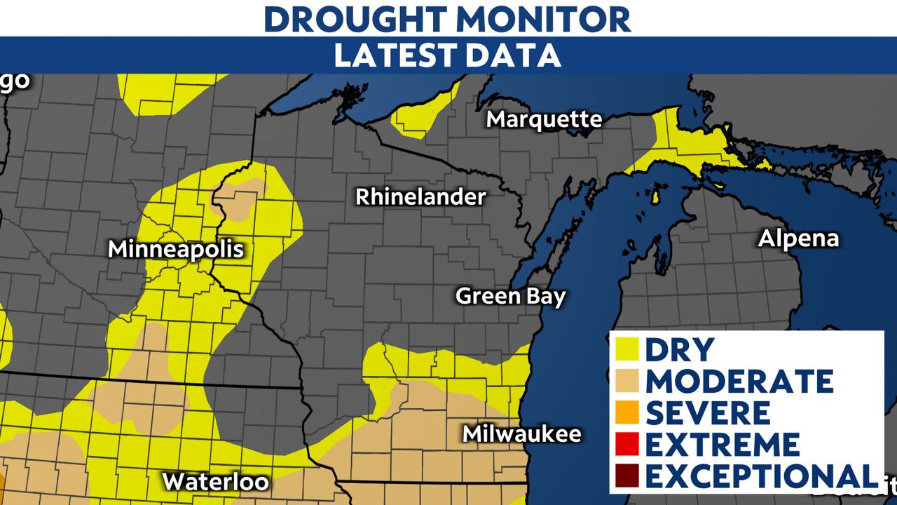 Wisconsin sees huge improvement in ongoing drought